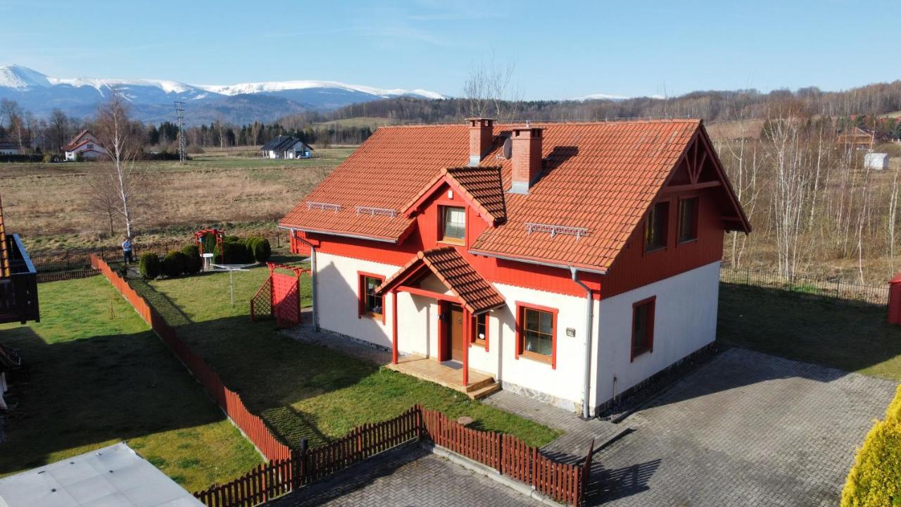 Villa Leika - Panoramablick Am Riesengebirge Mysłakowice Exteriér fotografie
