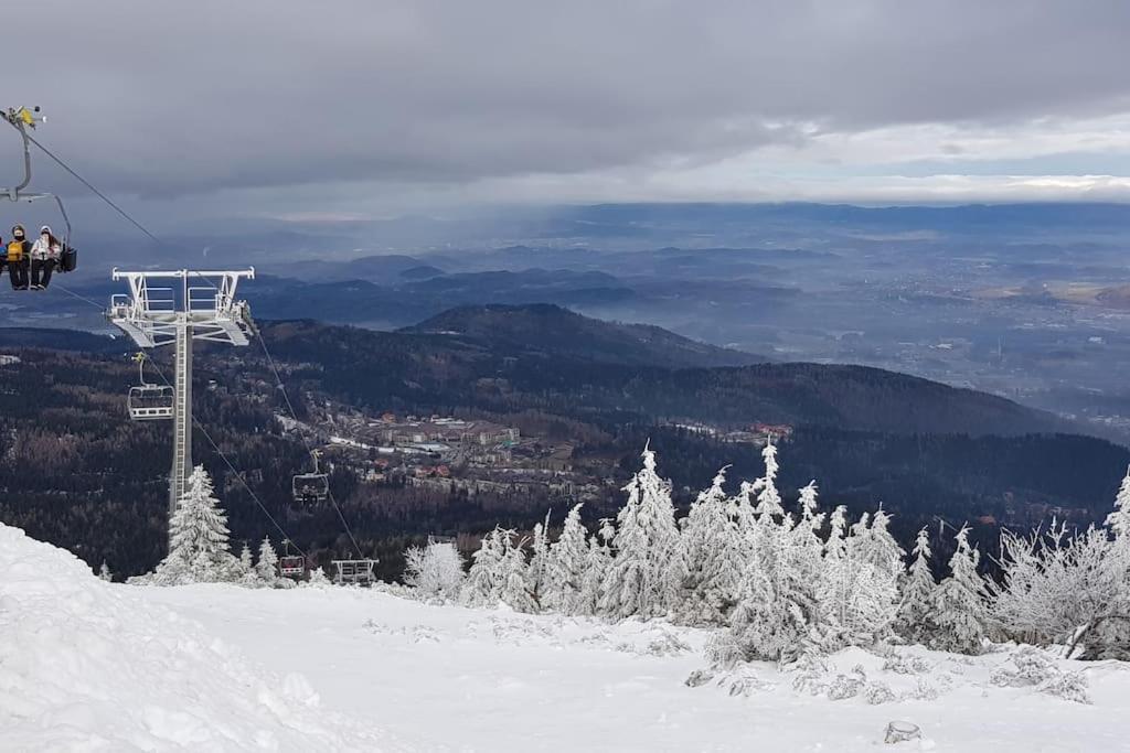 Villa Leika - Panoramablick Am Riesengebirge Mysłakowice Exteriér fotografie