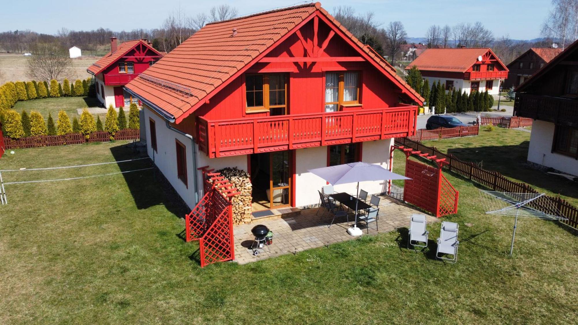 Villa Leika - Panoramablick Am Riesengebirge Mysłakowice Exteriér fotografie